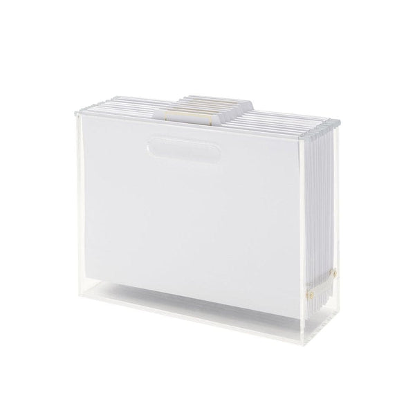 Slim File Folder Box Slim File Box Bundle | russell+hazel