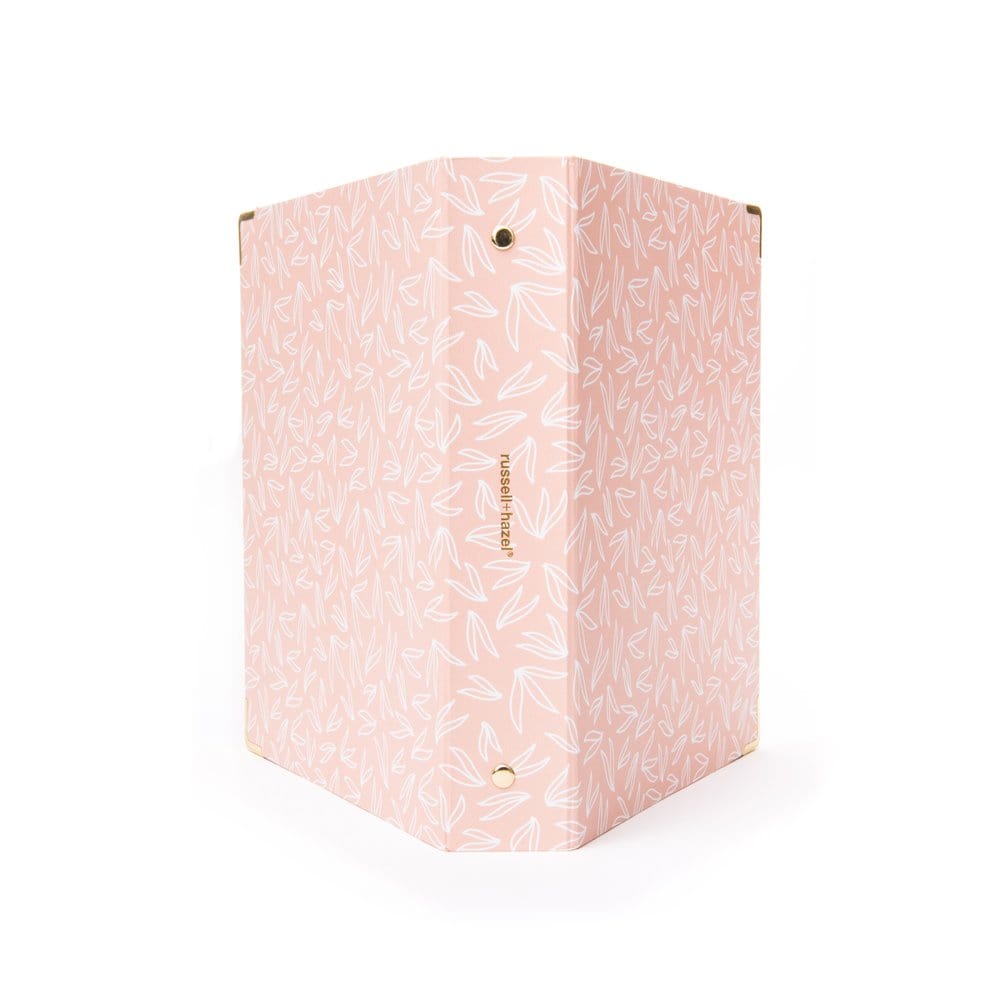 Soft Touch Mini 3 Ring Binder - Pom 55749 russell+hazel Binder - Mini