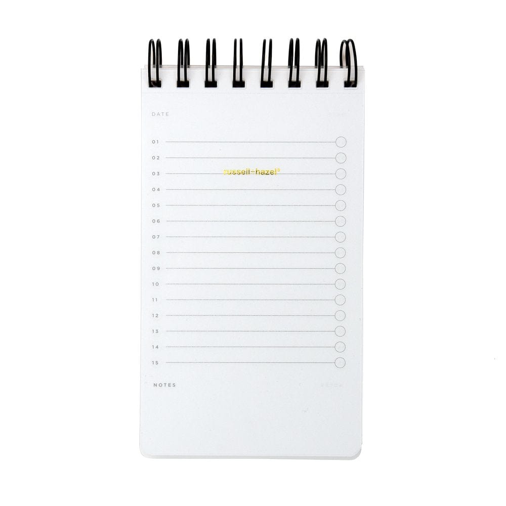 Spiral To Do Mini Notebook 44311 russell+hazel Notebook