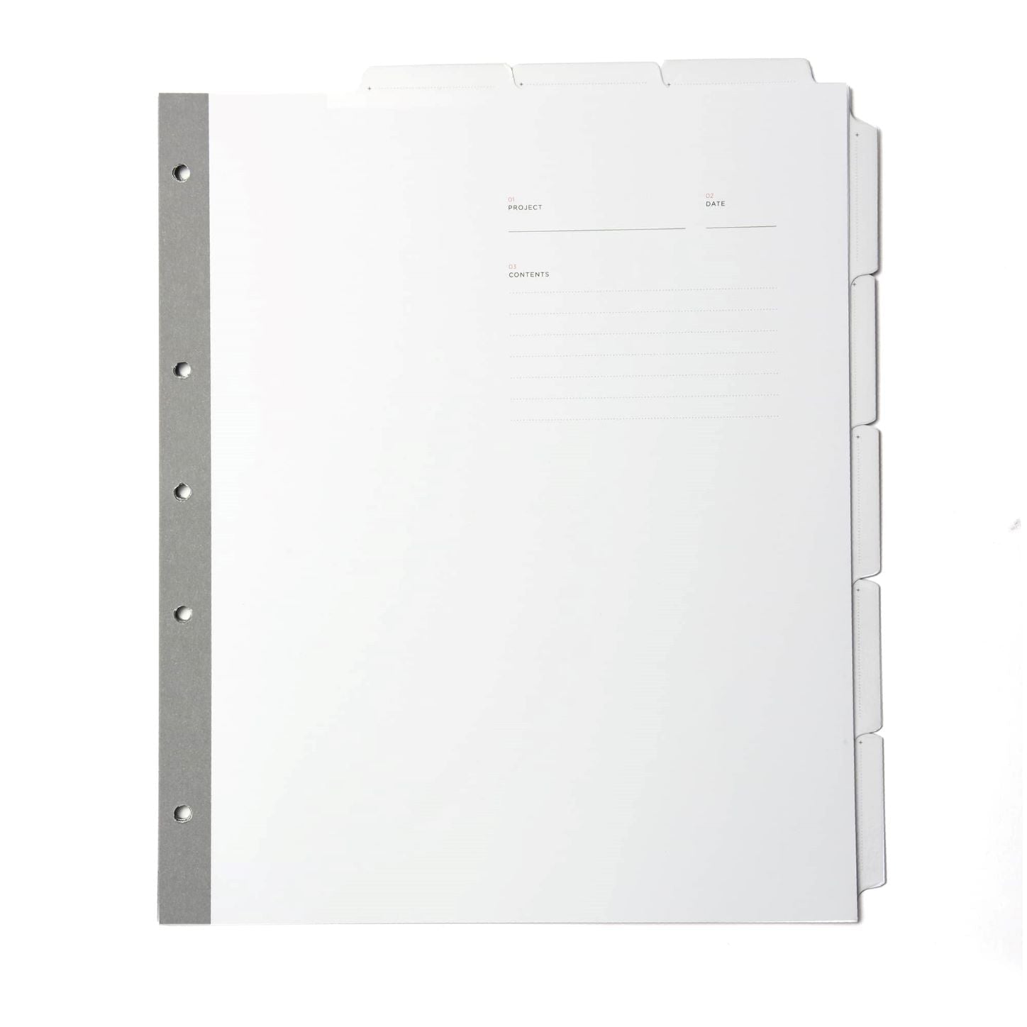 Tab Dividers Signature Binder Insert 31777 russell+hazel Binder Insert - Signature