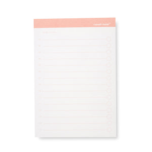 To-Do Adhesive Notes Blush