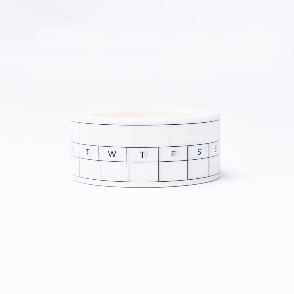 Weekly Tape Roll - SmartDate 51371 russell+hazel Tape Roll